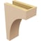 Ekena Millwork 4"W x 8"D x 12"H Classic Stockport Rough Cedar Woodgrain TimberThane Corbel, Primed Tan CORUR04X08X12STORCPR - alternate 3